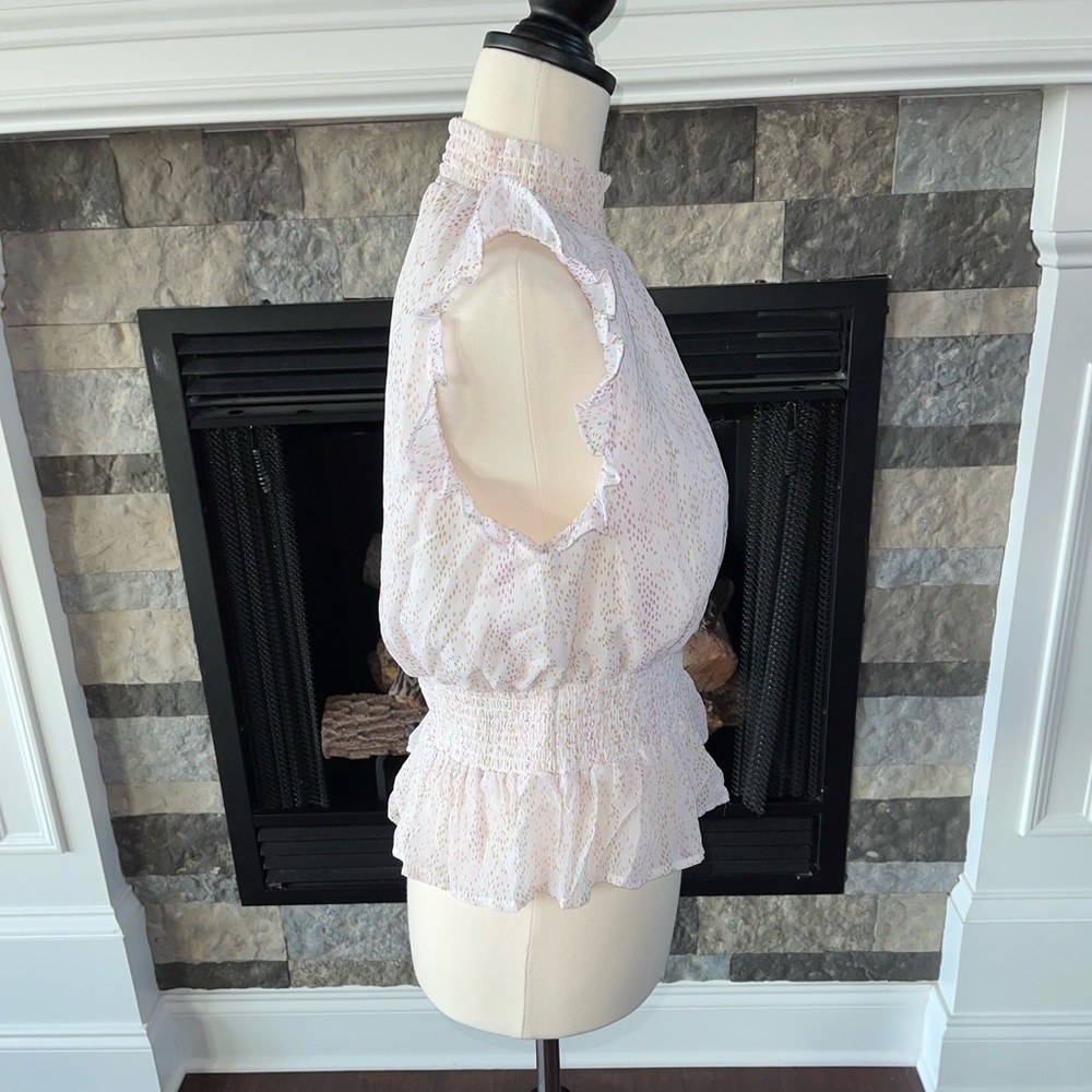 Juniors size Large Sleeveless Blouse NWOT - Picture 7 of 8